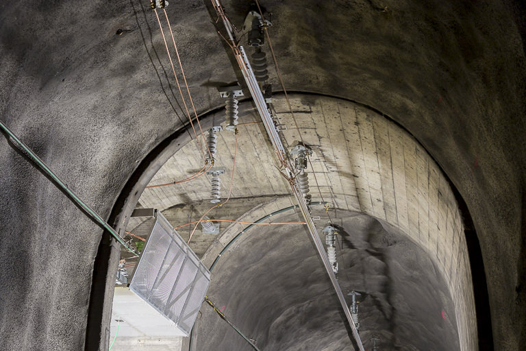 Fahrleitung Tunnel Lopper II